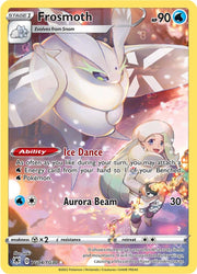 A Secret Rare "Frosmoth" (TG04/TG30) card from the Pokemon Set: Astral Radiance.
