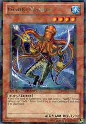 A Duel Terminal Rare "Gishki Marker" card from the Yugioh Set: Duel Terminal 5 (DT05).