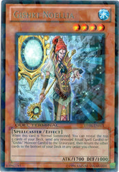 A Duel Terminal Rare "Gishki Noellia" card from the Yugioh Set: Duel Terminal 6 (DT06).
