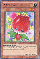 A Duel Terminal Common "Naturia Tulip" card from the Yugioh Set: Duel Terminal 3 (DT03).