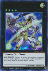  An Ultra Rare "Number 39: Utopia" card from the Yugioh Set: Duel Power.