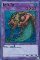  An Ultra Rare "Rare Fish" card from the Yugioh Set: Ghosts From the Past: The 2nd Haunting (GFP2).