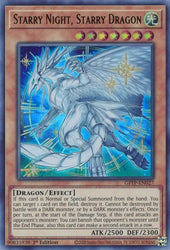 An Ultra Rare "Starry Knight, Starry Dragon" card from the Yugioh Set: Ghosts From the Past (GFTP).