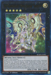 An Ultra Rare "Stellarknight Constellar Diamond" card from the Yugioh Set: Battles of Legend: Monstrous Revenge (BLMR).