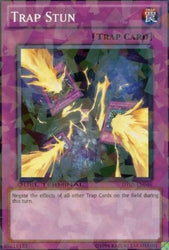 A Common Duel Terminal "Trap Stun" card from the Yugioh Set: Duel Terminal 5.