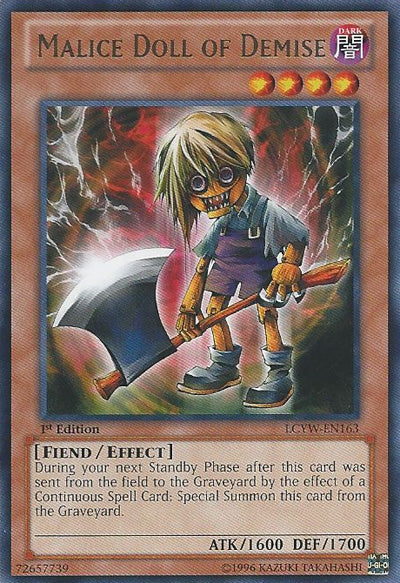 Malice Doll of Demise [LCYW-EN163] Rare Yu-Gi-Oh!