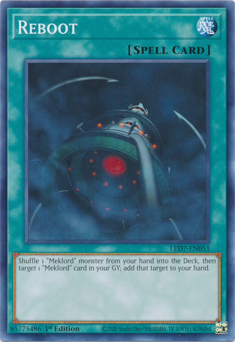 Reboot [LED7-EN051] Common Yu-Gi-Oh!