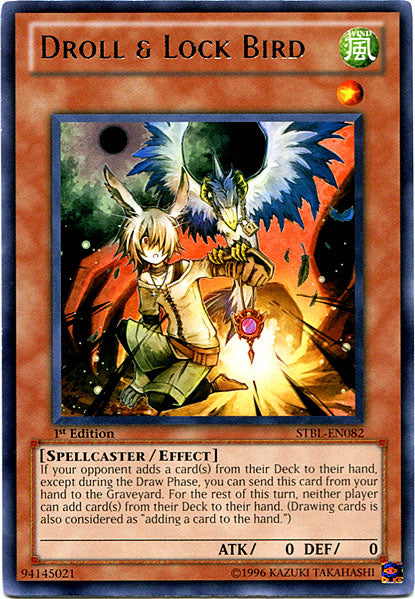 Droll & Lock Bird [STBL-EN082] Rare Yu-Gi-Oh!