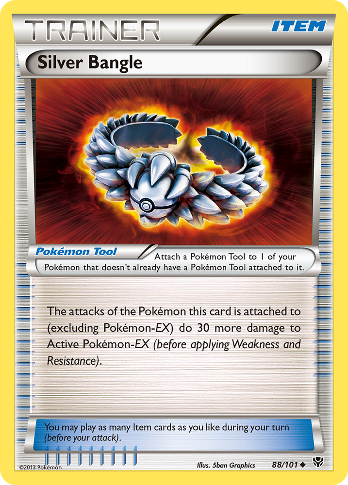 Silver Bangle (88/101) [Black & White: Plasma Blast] Pokémon