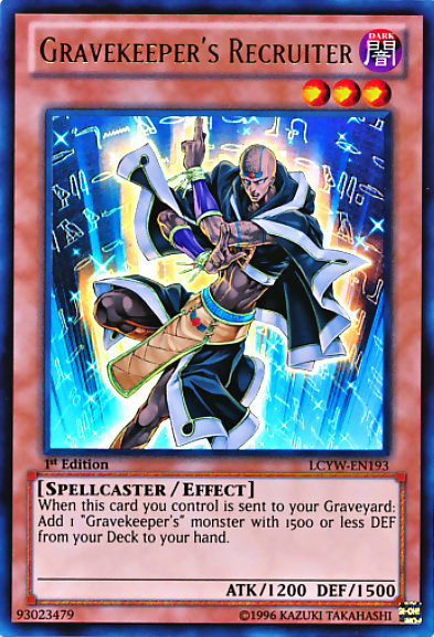 Gravekeeper's Recruiter [LCYW-EN193] Ultra Rare Yu-Gi-Oh!