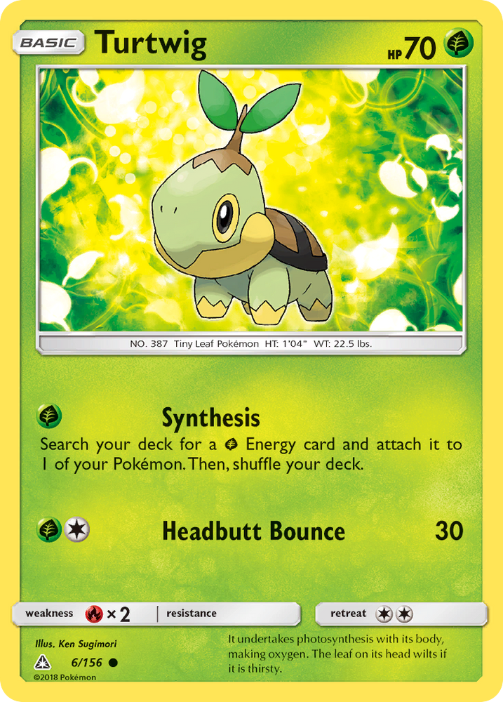 Turtwig (6/156) [Sun & Moon: Ultra Prism] Pokémon