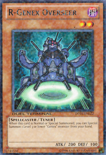 R-Genex Overseer [DT03-EN022] Rare Yu-Gi-Oh!