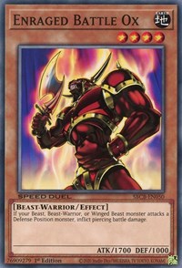 Enraged Battle Ox [SBCB-EN050] Common Yu-Gi-Oh!