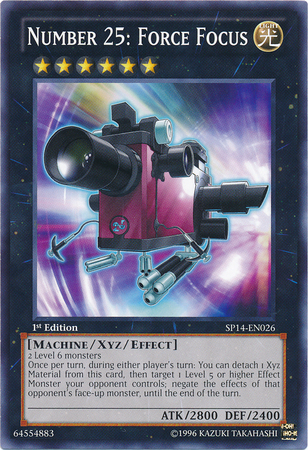 Number 25: Force Focus [SP14-EN026] Common Yu-Gi-Oh!