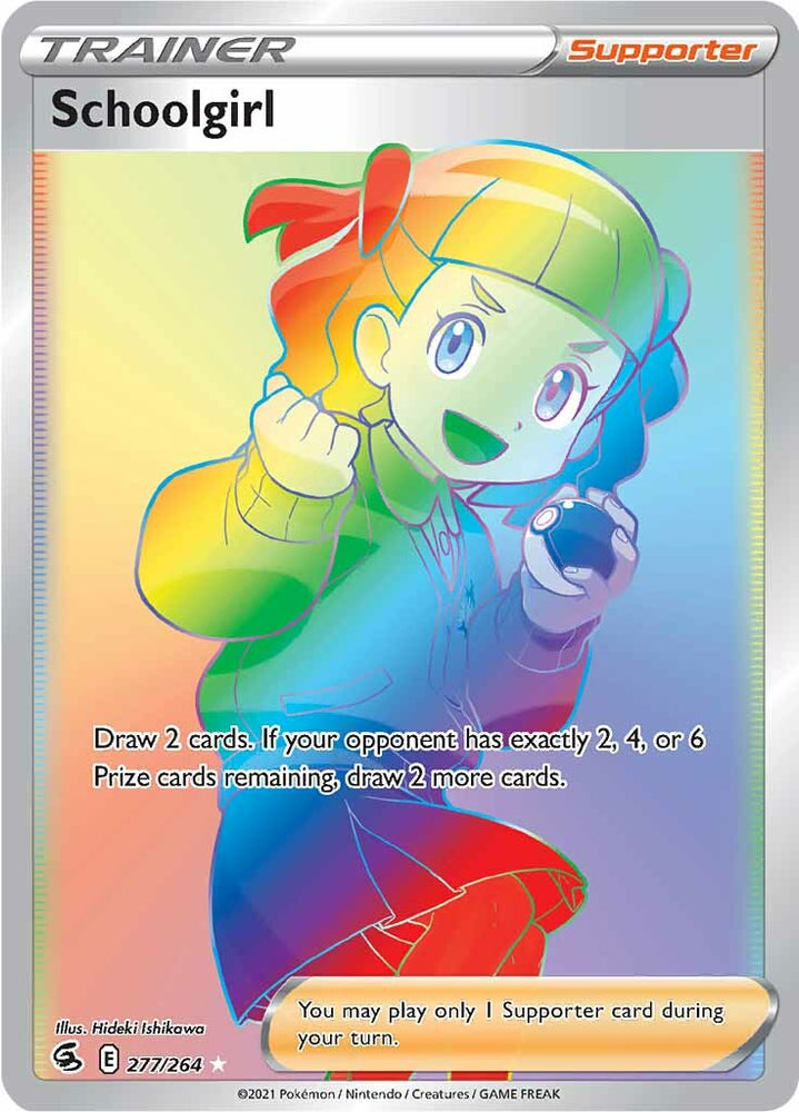 Schoolgirl (277/264) [Sword & Shield: Fusion Strike] Pokémon