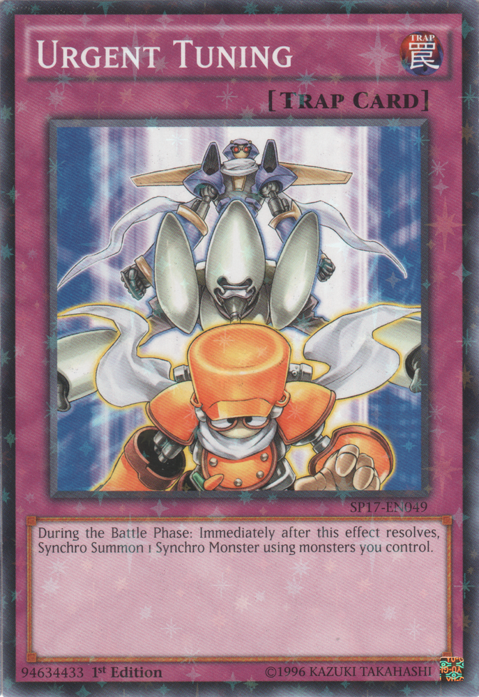 Urgent Tuning [SP17-EN049] Starfoil Rare Yu-Gi-Oh!