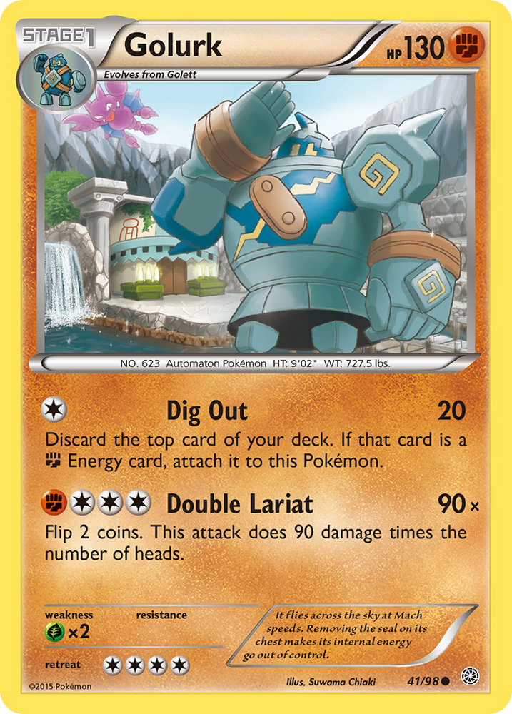 Golurk (41/98) [XY: Ancient Origins] Pokémon