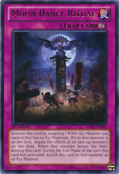 Moon Dance Ritual [JOTL-EN089] Rare Yu-Gi-Oh!