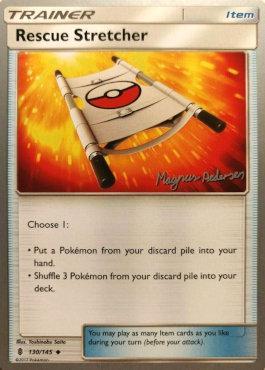 Rescue Stretcher (130/145) (Garbanette - Magnus Pedersen) [World Championships 2018] Pokémon