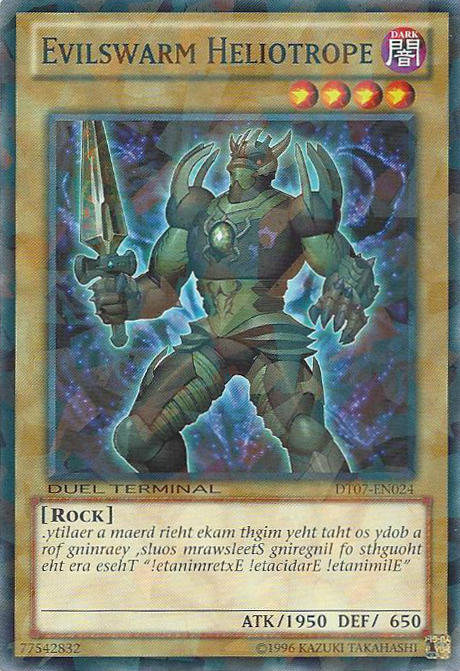 Evilswarm Heliotrope [DT07-EN024] Common Yu-Gi-Oh!