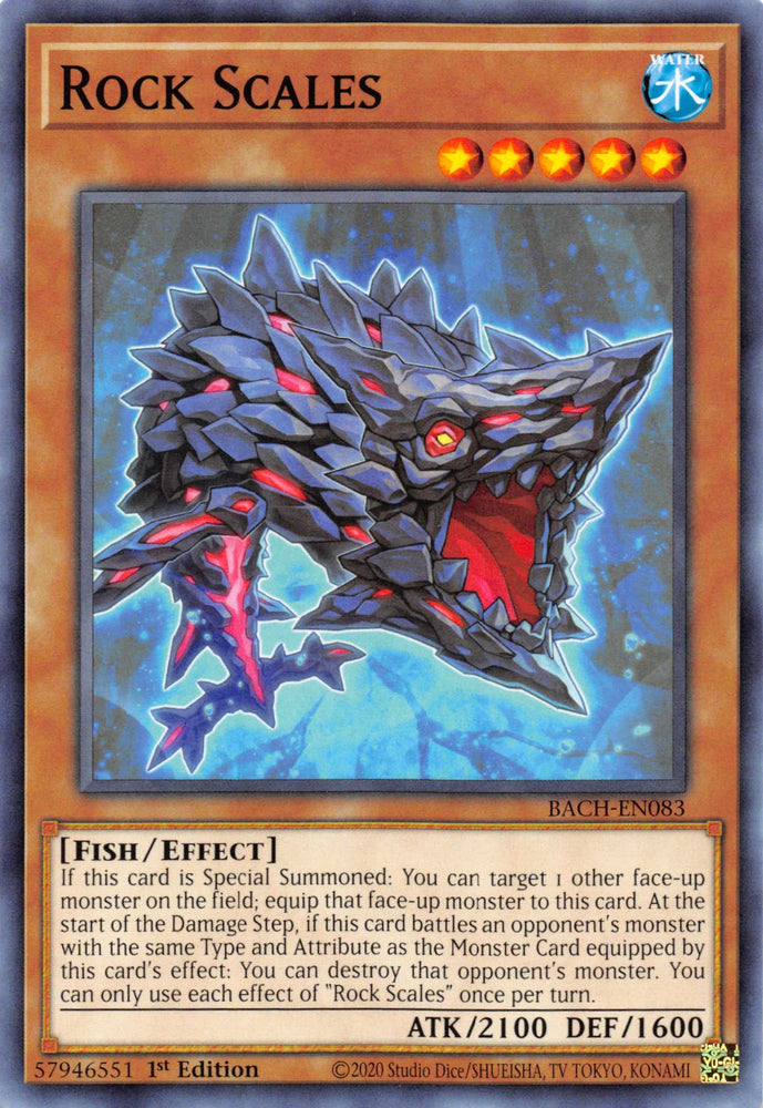 Rock Scales [BACH-EN083] Common Yu-Gi-Oh!