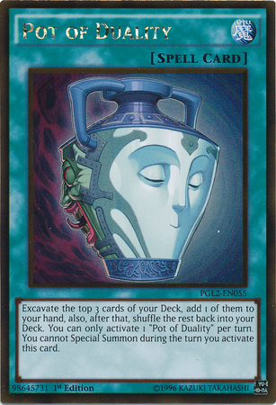 Pot of Duality [PGL2-EN055] Gold Rare Yu-Gi-Oh!