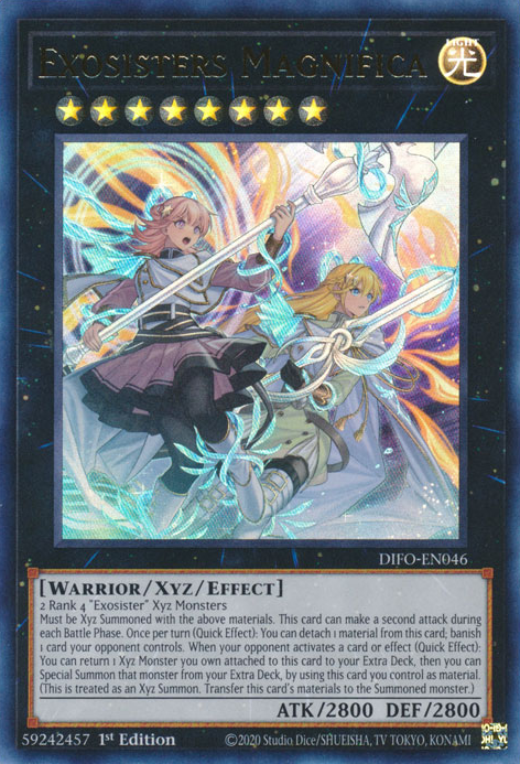 Exosisters Magnifica [DIFO-EN046] Ultra Rare Yu-Gi-Oh!