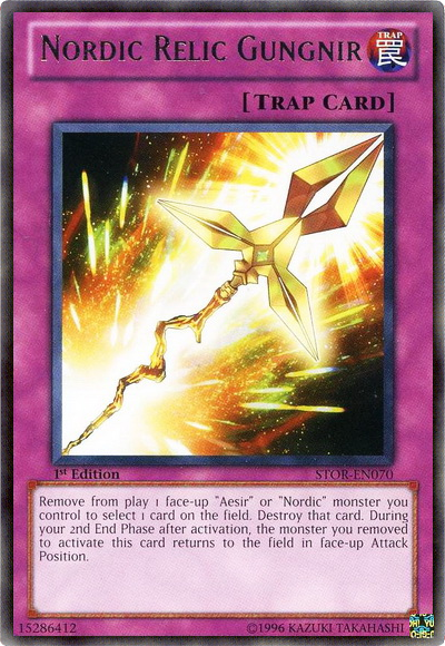 Nordic Relic Gungnir [STOR-EN070] Rare Yu-Gi-Oh!