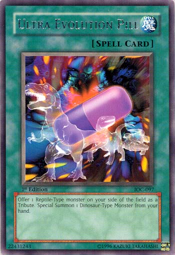 Ultra Evolution Pill [IOC-097] Rare Yu-Gi-Oh!