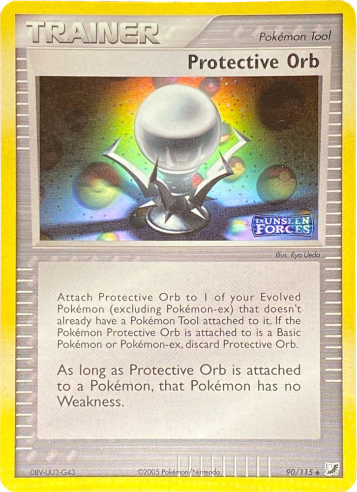 Protective Orb (90/115) (Stamped) [EX: Unseen Forces] Pokémon