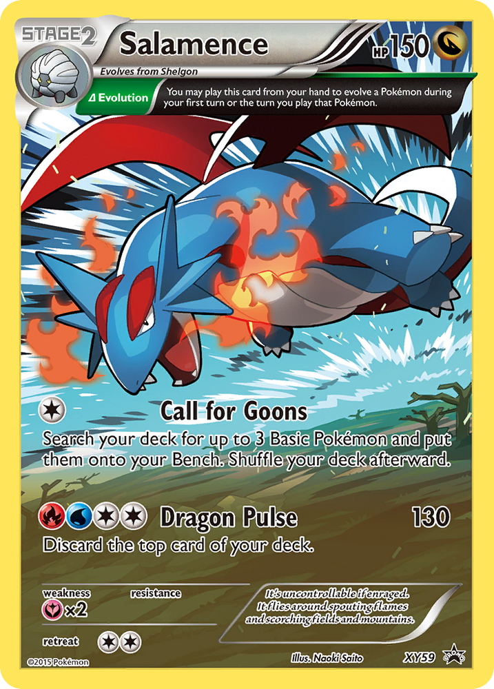 Salamence (XY59) [XY: Black Star Promos] Pokémon