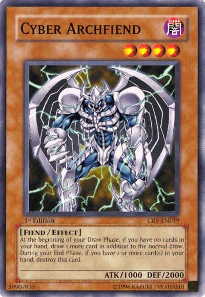 Cyber Archfiend [CRV-EN019] Common Yu-Gi-Oh!