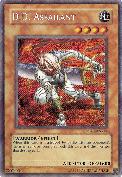 D.D. Assailant [DR04-EN244] Secret Rare Yu-Gi-Oh!