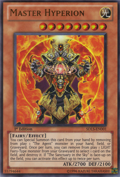 Master Hyperion [SDLS-EN001] Ultra Rare Yu-Gi-Oh!