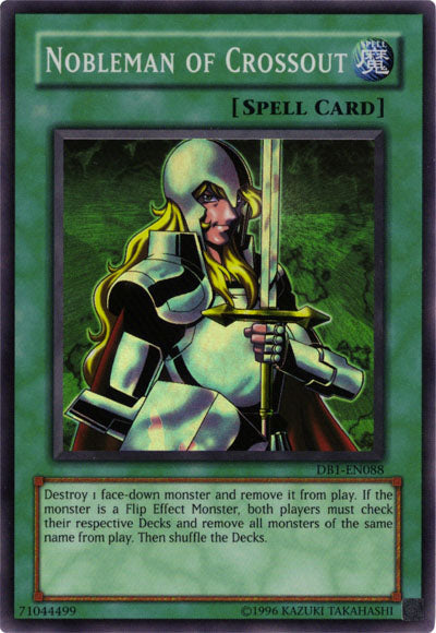 Nobleman of Crossout [DB1-EN088] Super Rare Yu-Gi-Oh!