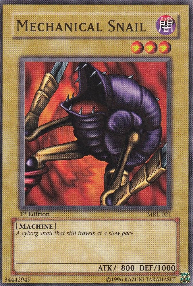 Mechanical Snail [MRL-021] Common Yu-Gi-Oh!