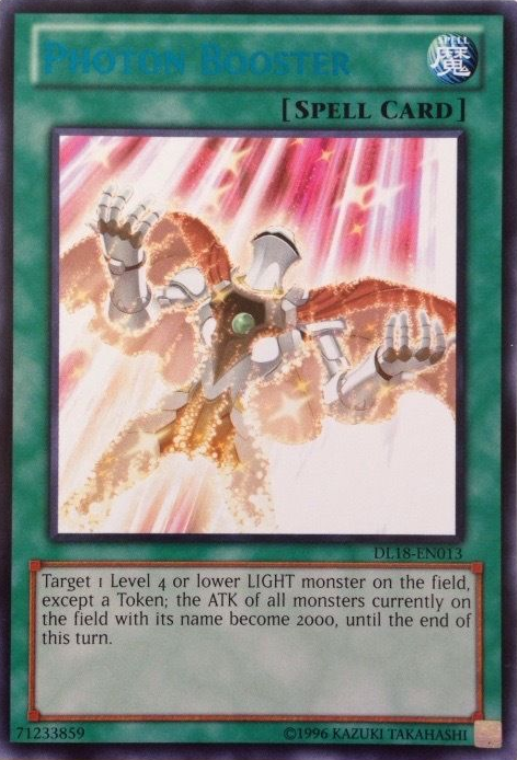 Photon Booster (Blue) [DL18-EN013] Rare Yu-Gi-Oh!