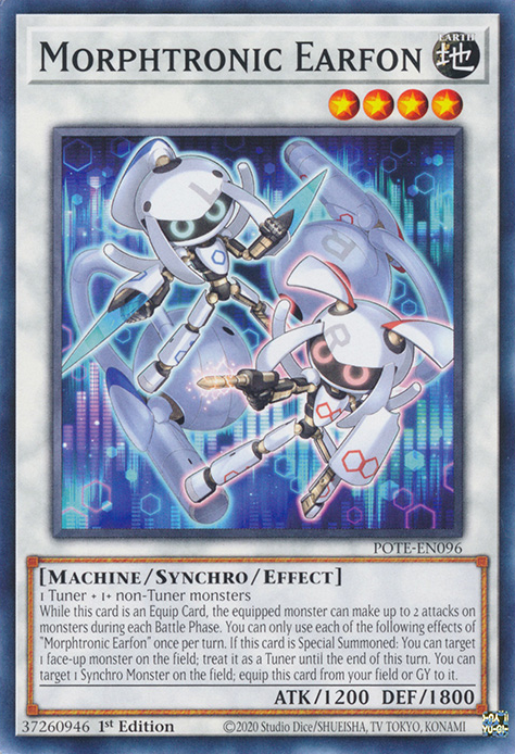 Morphtronic Earfon [POTE-EN096] Common Yu-Gi-Oh!
