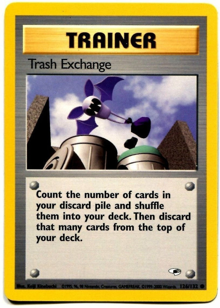 Trash Exchange (126/132) [Gym Heroes Unlimited] Pokémon