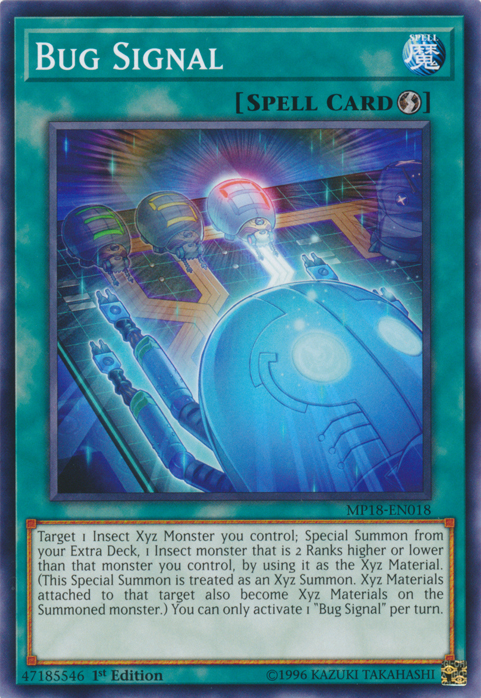Bug Signal [MP18-EN018] Common Yu-Gi-Oh!