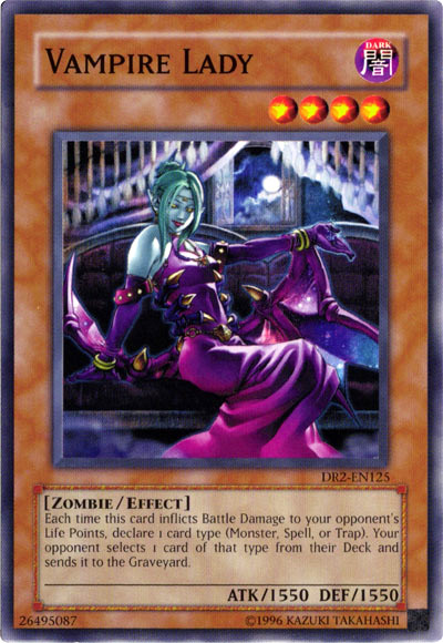 Vampire Lady [DR2-EN125] Common Yu-Gi-Oh!