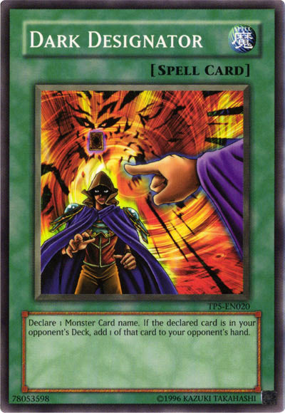 Dark Designator [TP5-EN020] Common Yu-Gi-Oh!