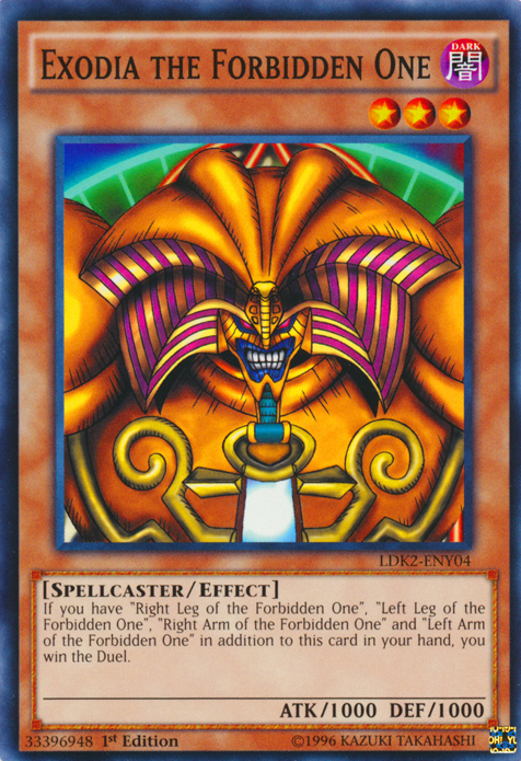 Exodia the Forbidden One [LDK2-ENY04] Common Yu-Gi-Oh!