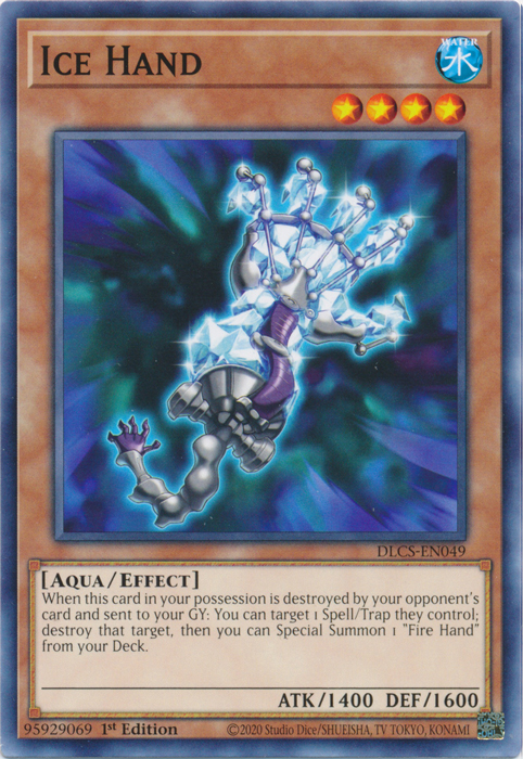 Ice Hand [DLCS-EN049] Common Yu-Gi-Oh!