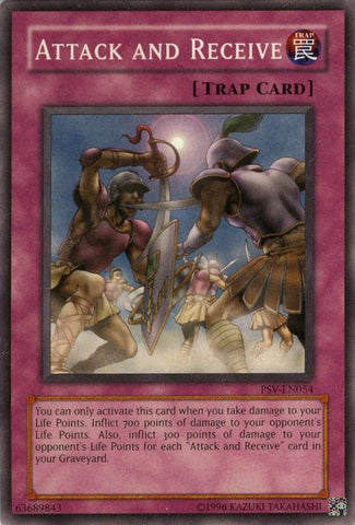 Attack and Receive [PSV-EN054] Common Yu-Gi-Oh!