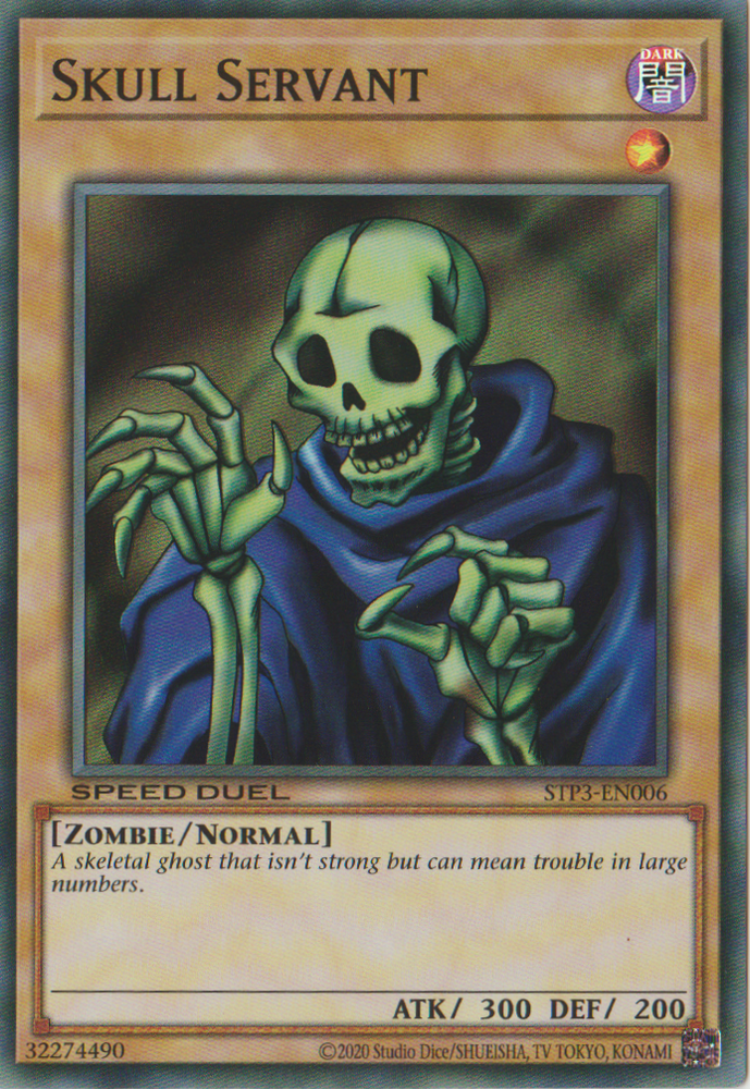 Skull Servant [STP3-EN006] Super Rare Yu-Gi-Oh!