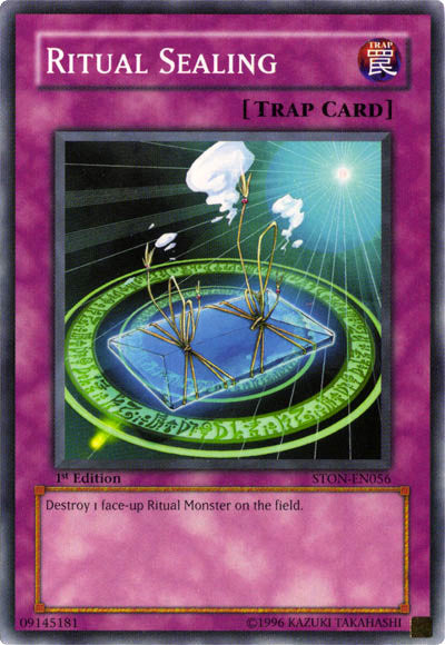 Ritual Sealing [STON-EN056] Common Yu-Gi-Oh!