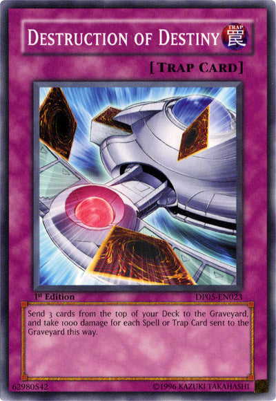 Destruction of Destiny [DP05-EN023] Common Yu-Gi-Oh!