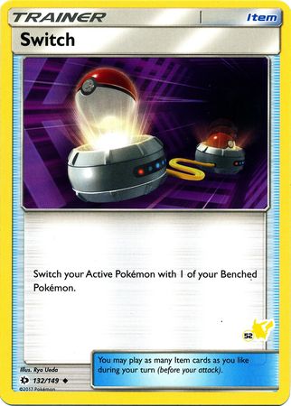 Switch (132/149) (Pikachu Stamp #52) [Battle Academy 2020] Pokémon