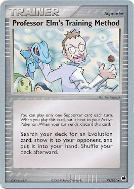 Professor Elm's Training Method (79/101) (Legendary Ascent - Tom Roos) [World Championships 2007] Pokémon